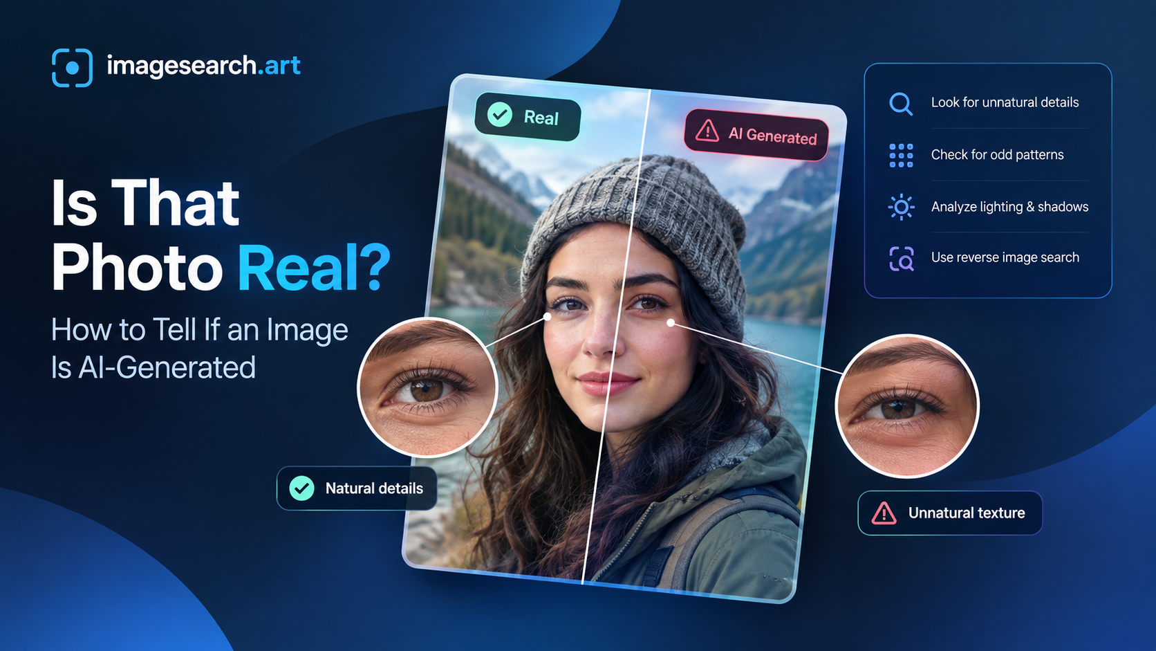 Is That Photo Real? How to Tell If an Image Is AI-Generated